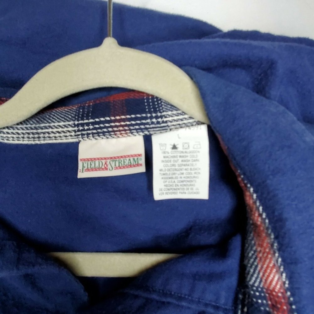 Field & Stream Men's Flannel Button Front Shirt S… - image 3